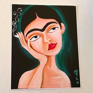 PRINT Frida Kahlo byCris Melo
